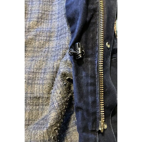 VTG Carhartt Jacket XL C52-MDT Blanket Lined Duck Canvas Ranch Distressed Faded - Picture 9 of 16